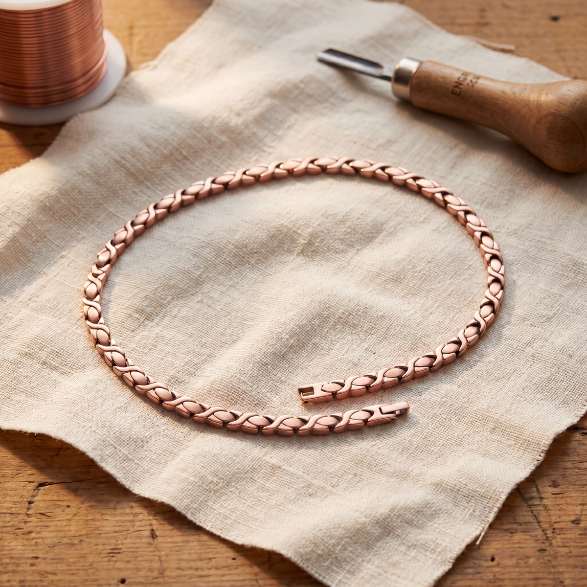 Beaumont's Cedar Copper Necklace