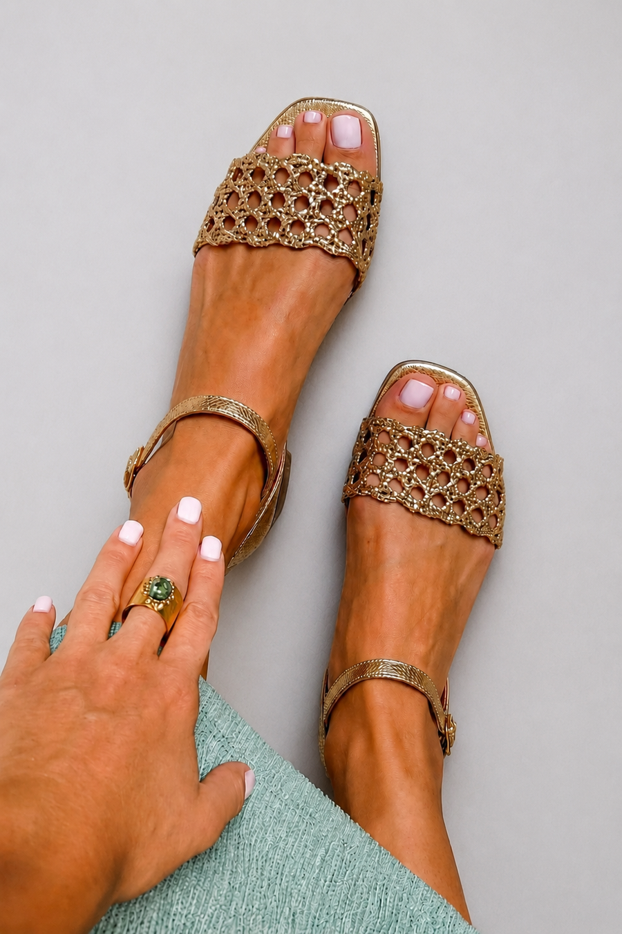Aurora – Woven Comfort Sandals