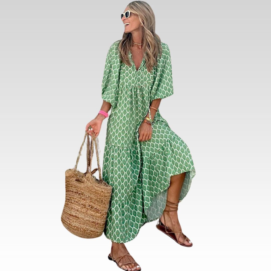 Bellona | Boho Maxi Dress