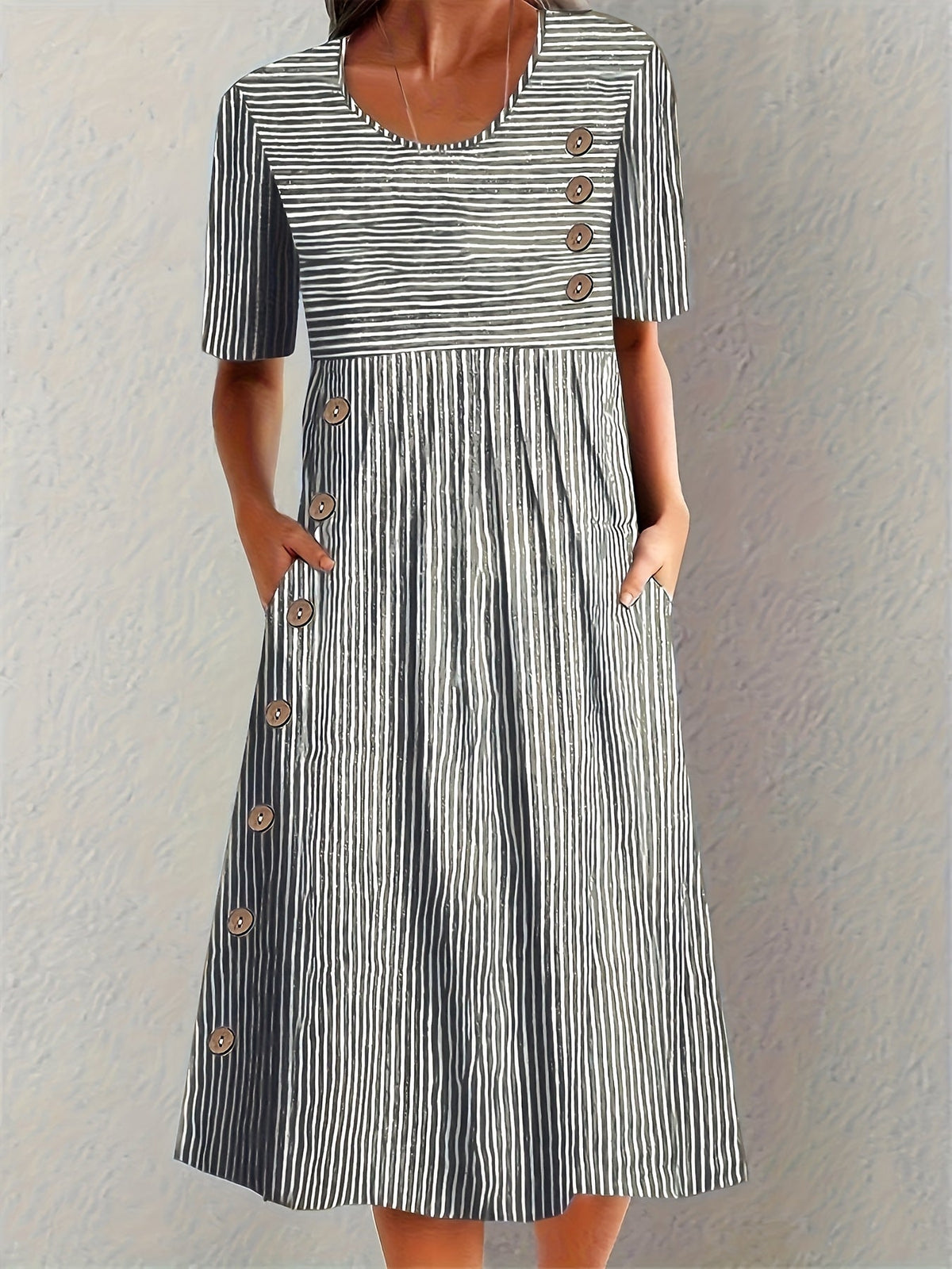 Sofia™ – Striped Summer Dress