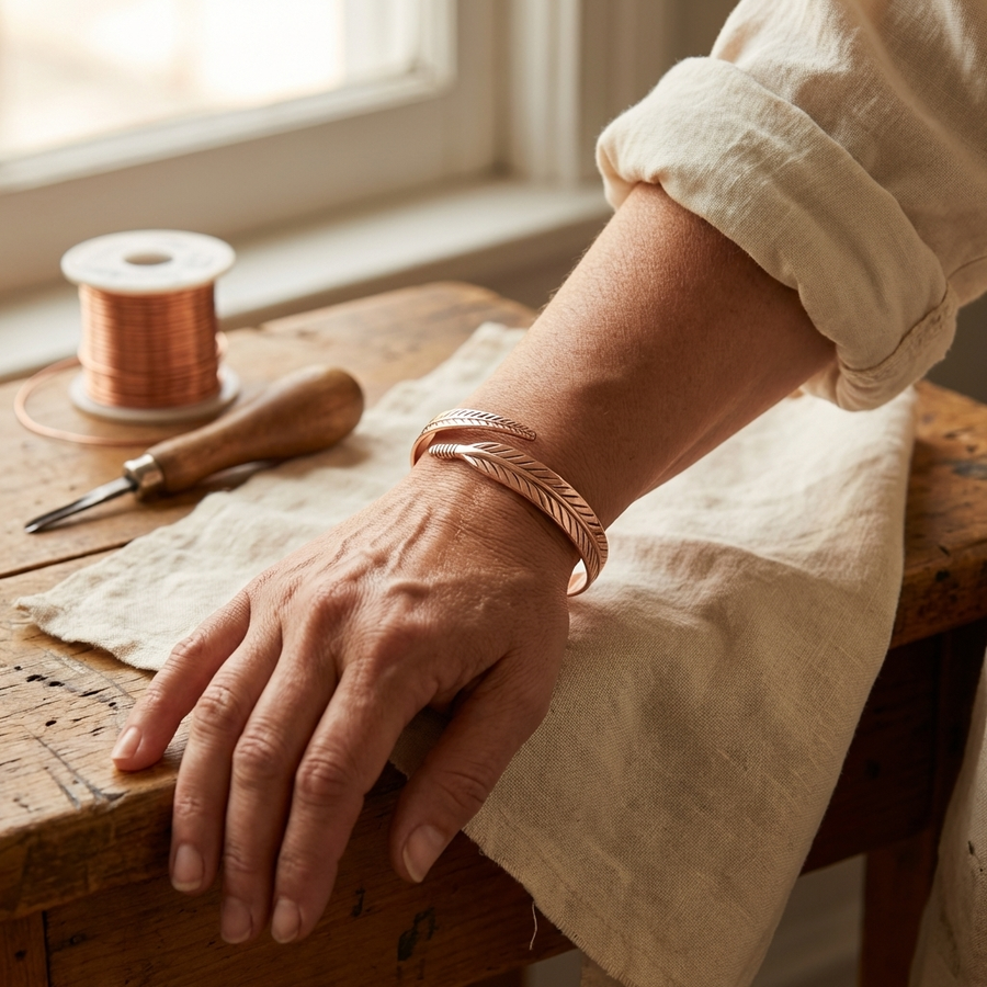 Beaumont's Root Copper Bracelet