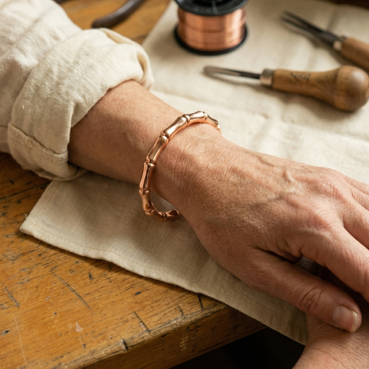 Beaumont's Grove Copper Bracelet