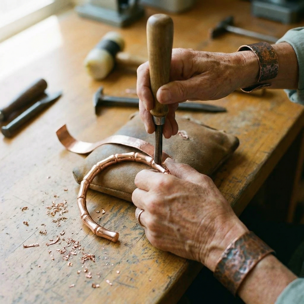 Beaumont's Grove Copper Bracelet