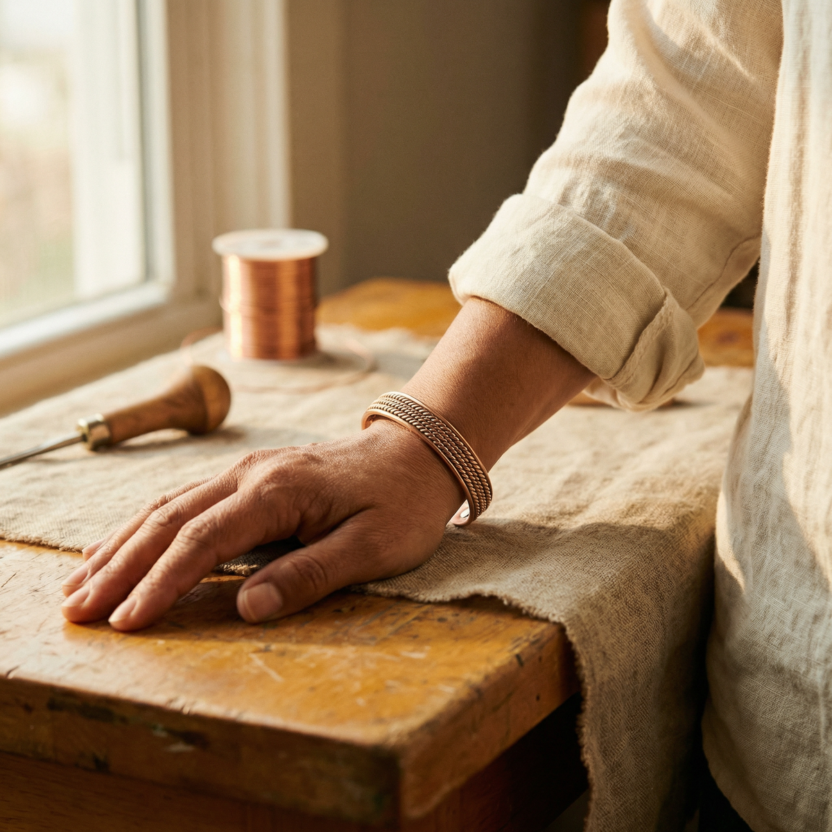Beaumont's Forge Copper Bracelet