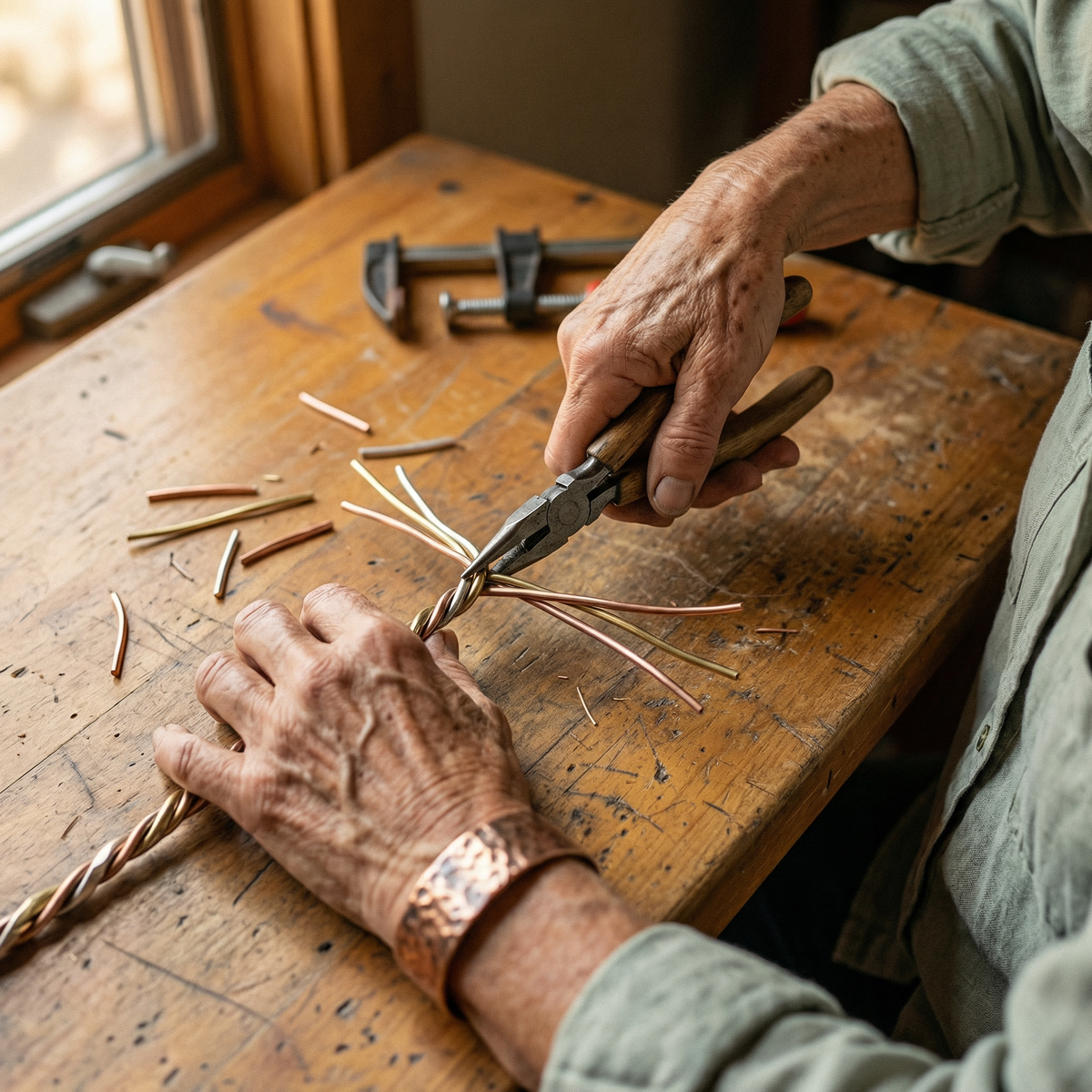 Beaumont's Stone Copper Bracelet
