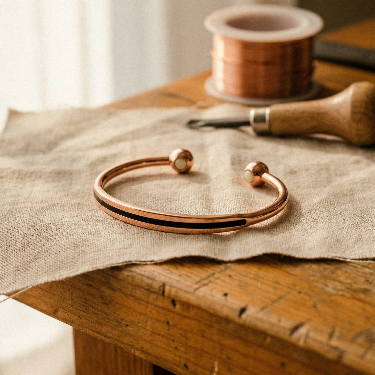 Beaumont's Vein Copper Bracelet