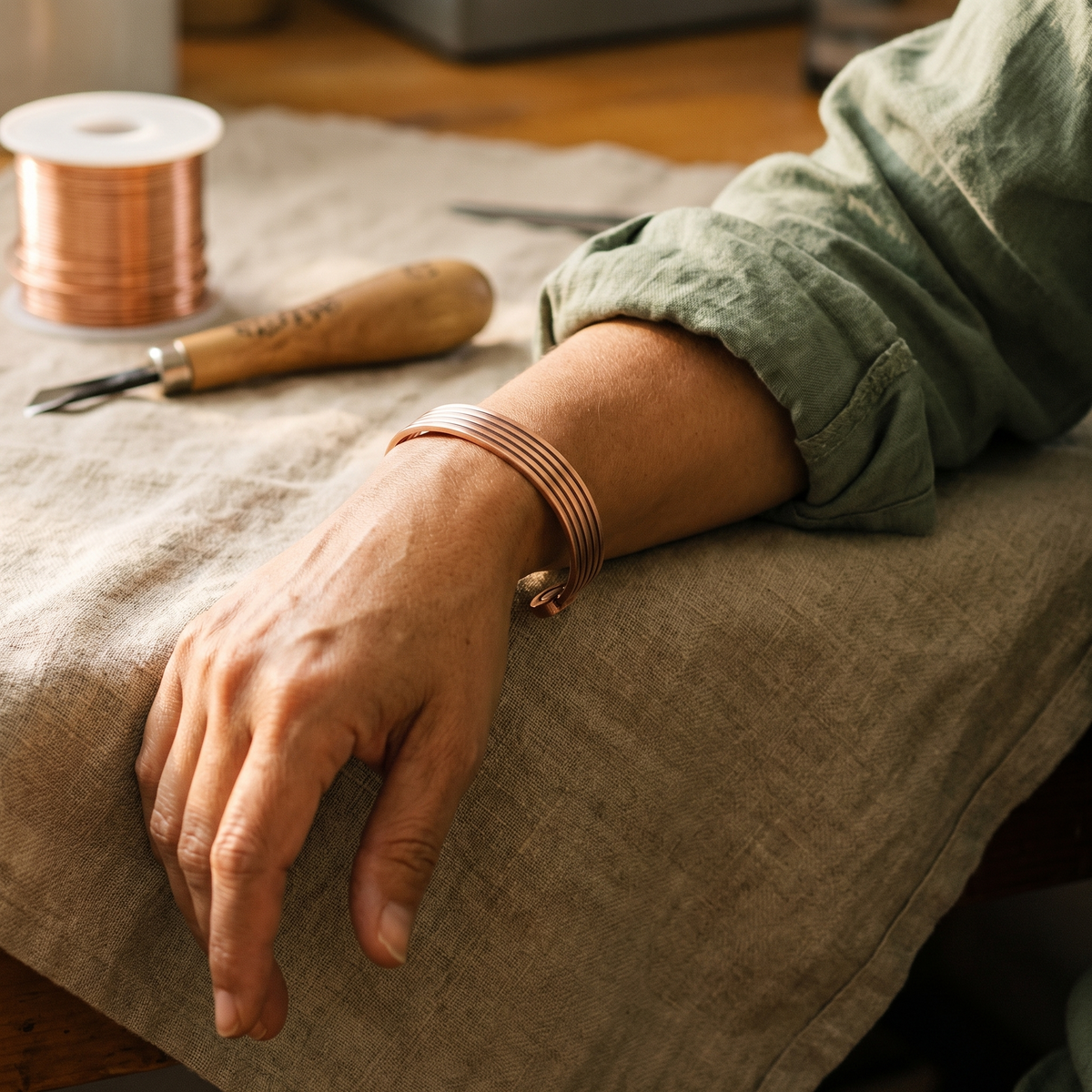 Beaumont's Ridge Copper Bracelet
