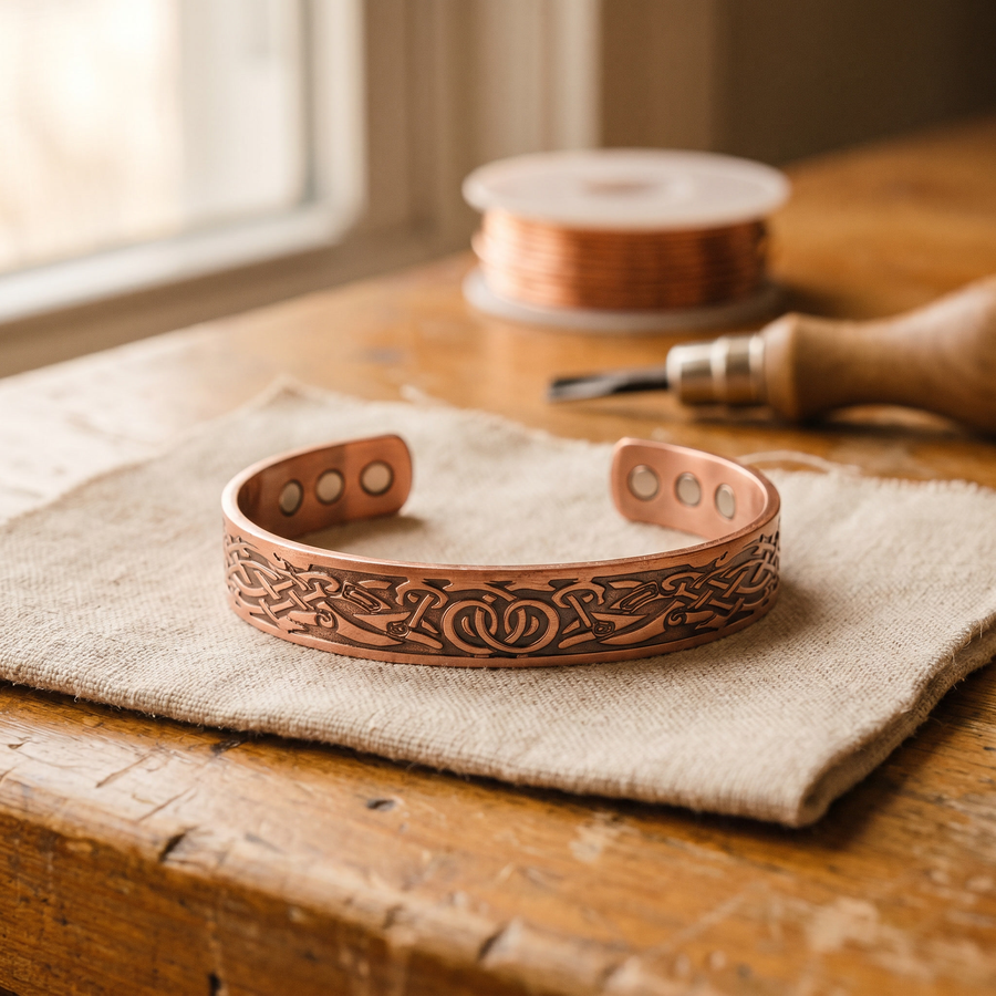 Beaumont's Moss Copper Bracelet
