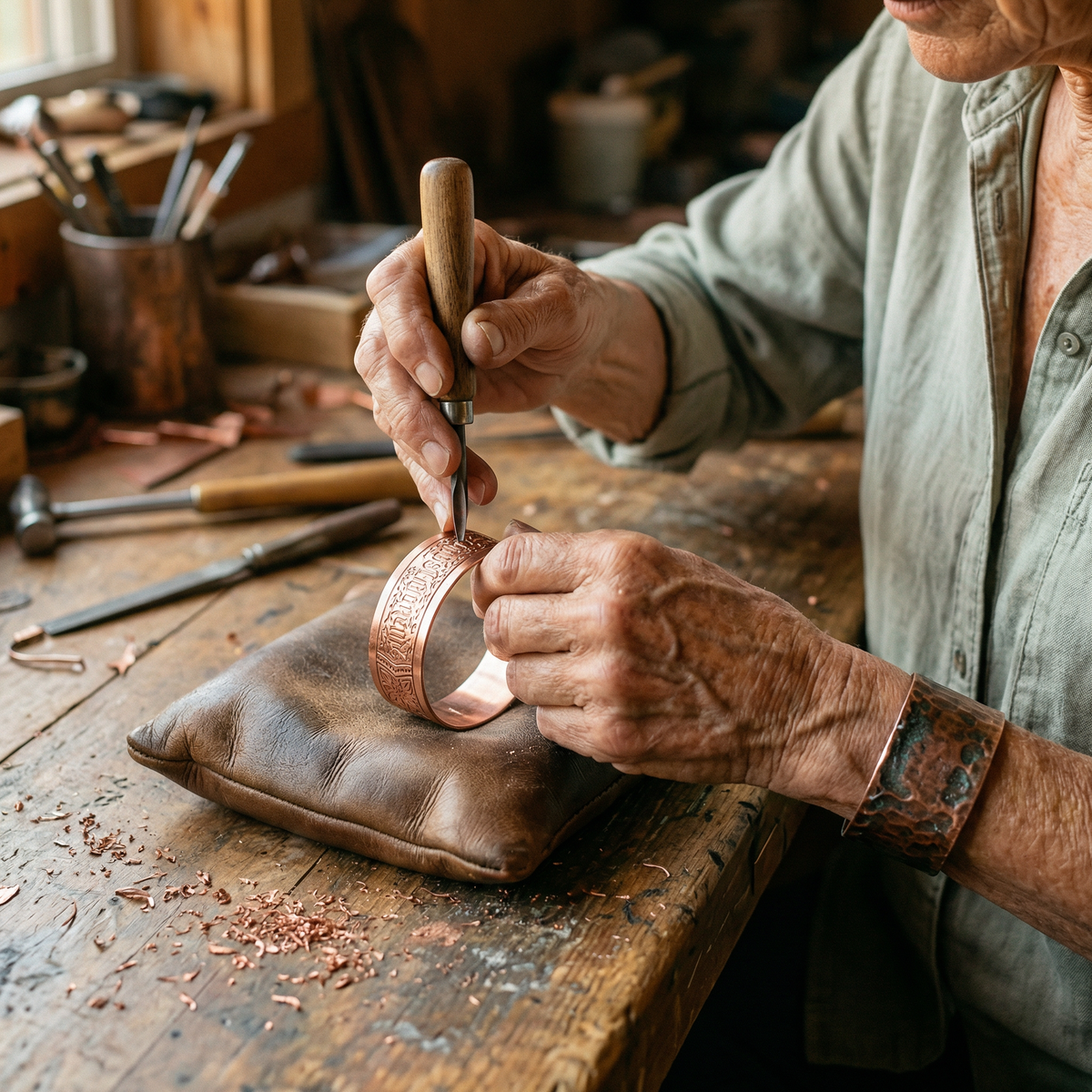 Beaumont's Drift Copper Bracelet