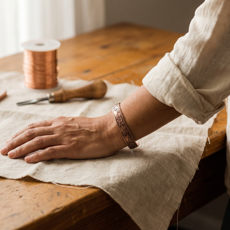 Beaumont's Knell Copper Bracelet