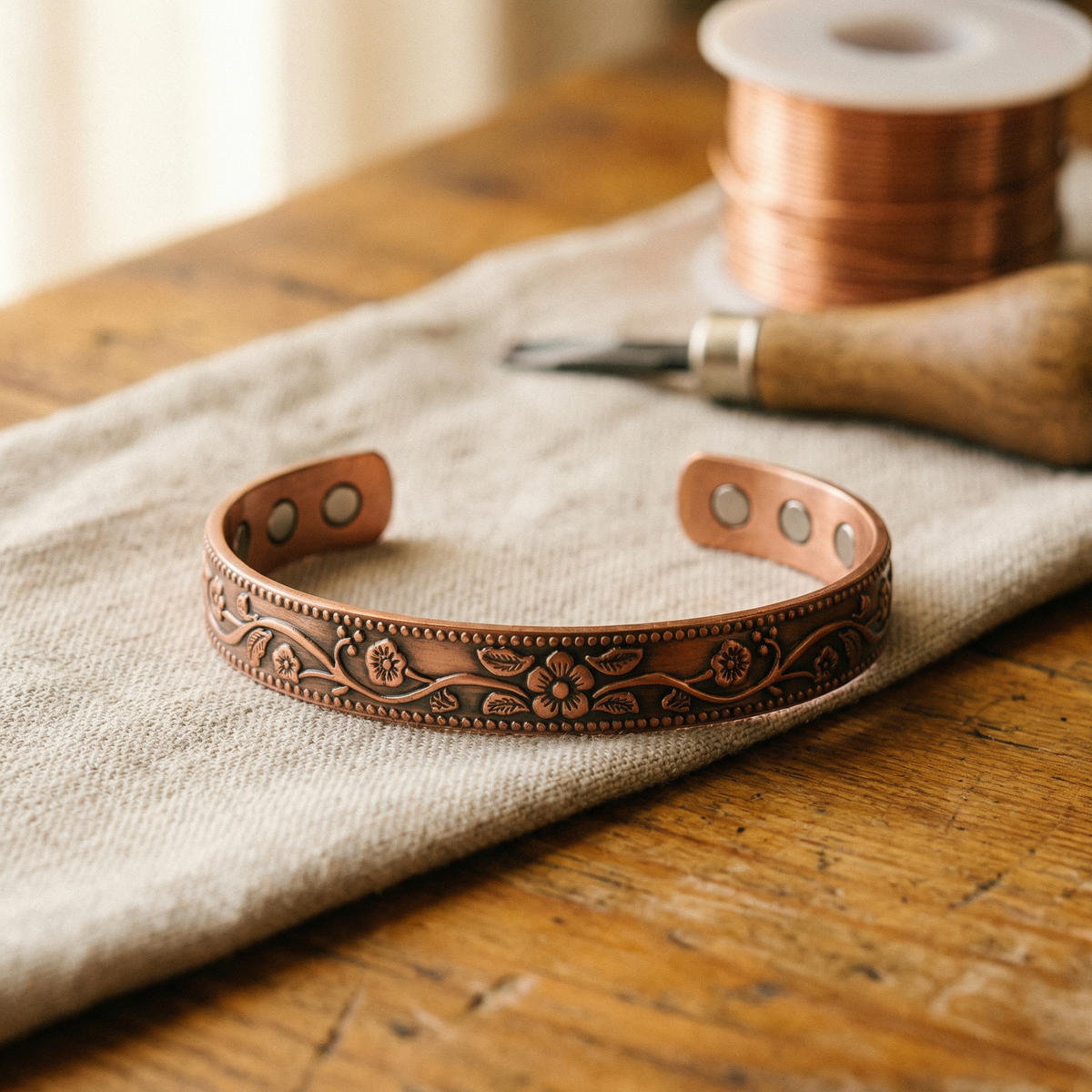 Beaumont's Knell Copper Bracelet