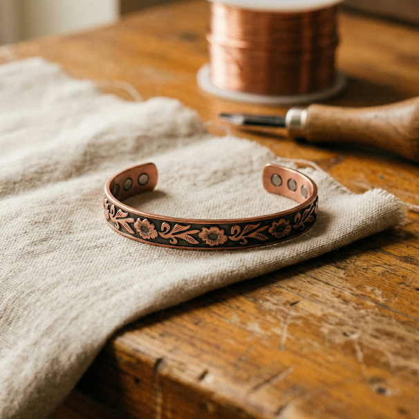 Beaumont's Vine Copper Bracelet