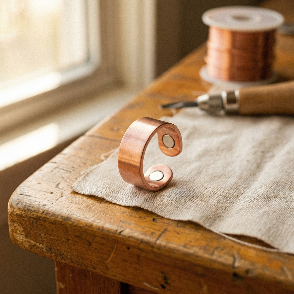 Beaumont's Weld Copper Ring