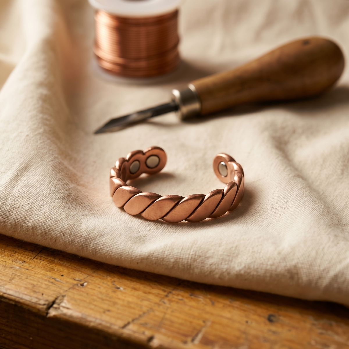 Beaumont's Knap Copper Ring