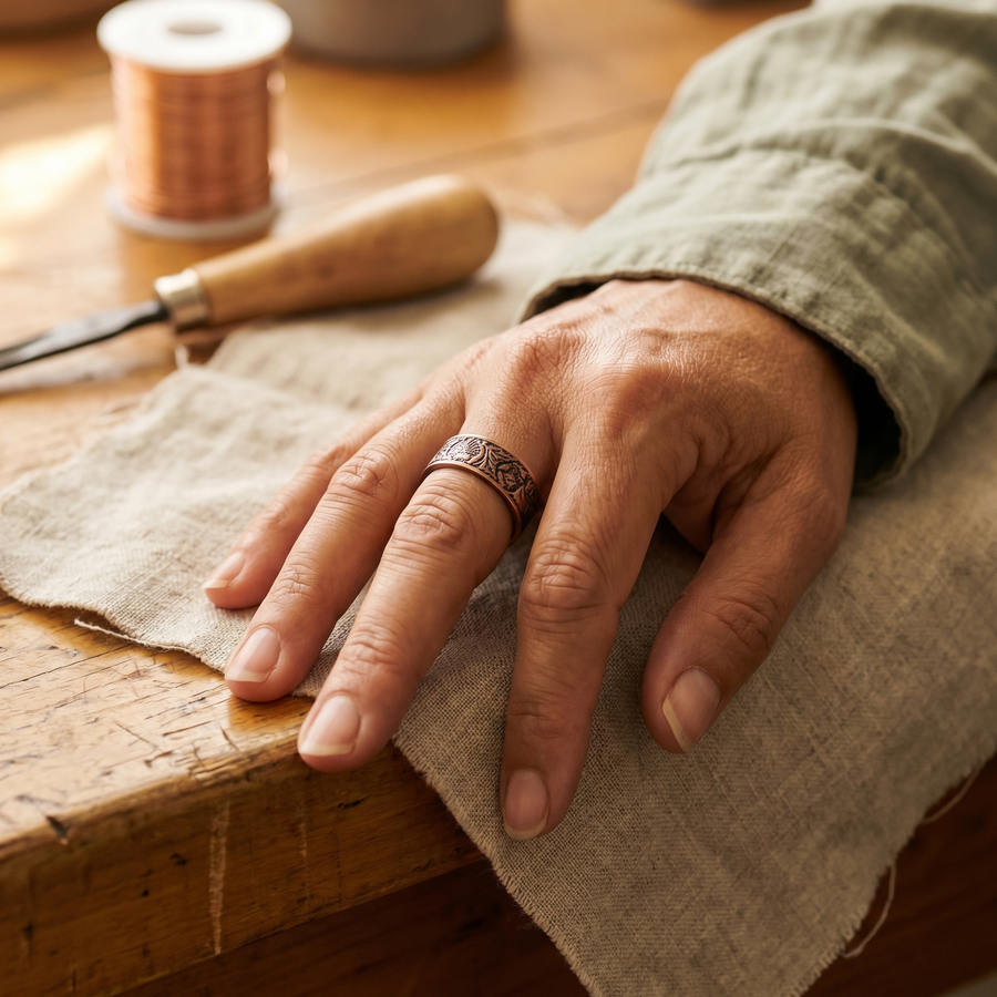 Beaumont's Bole Copper Ring