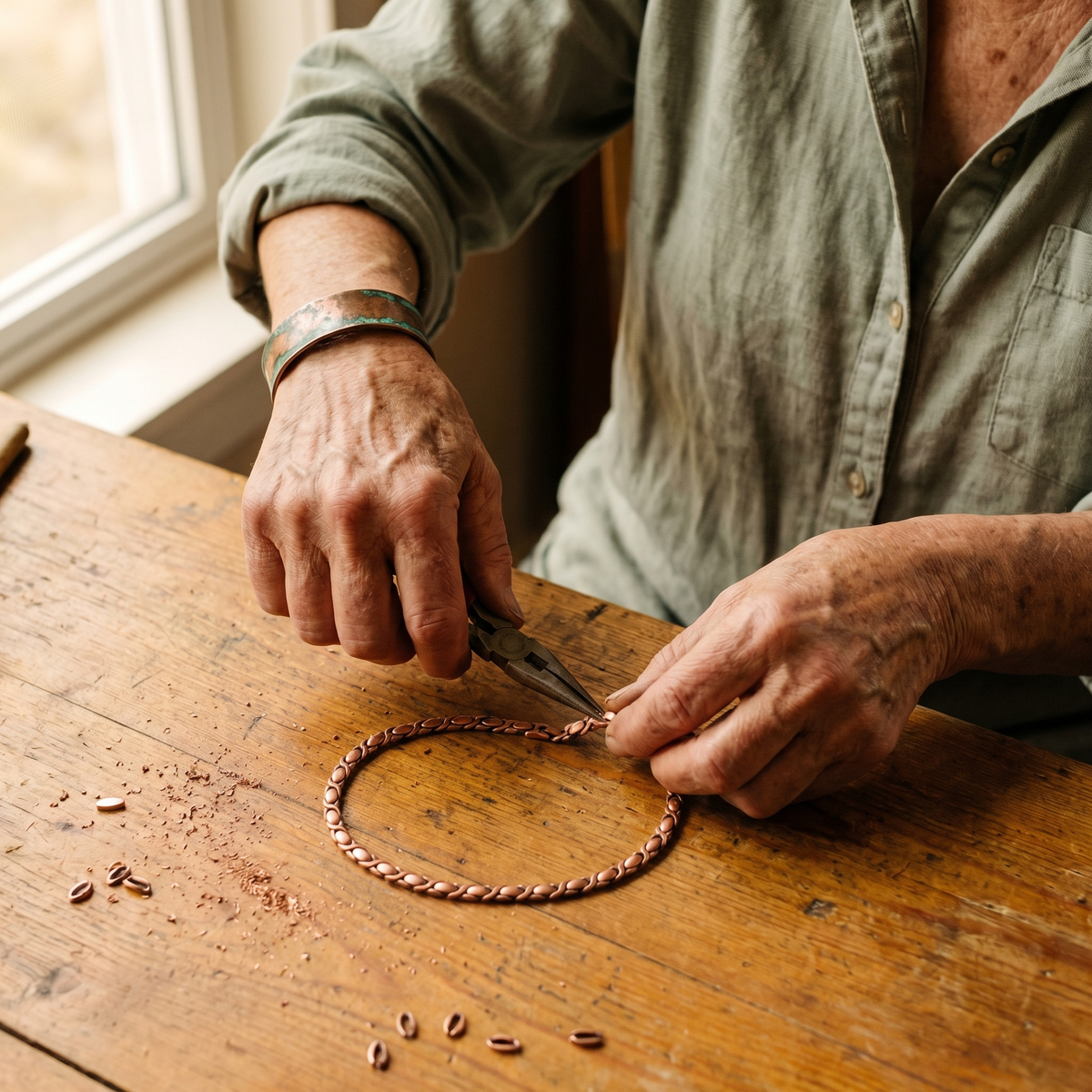 Beaumont's Cedar Copper Necklace
