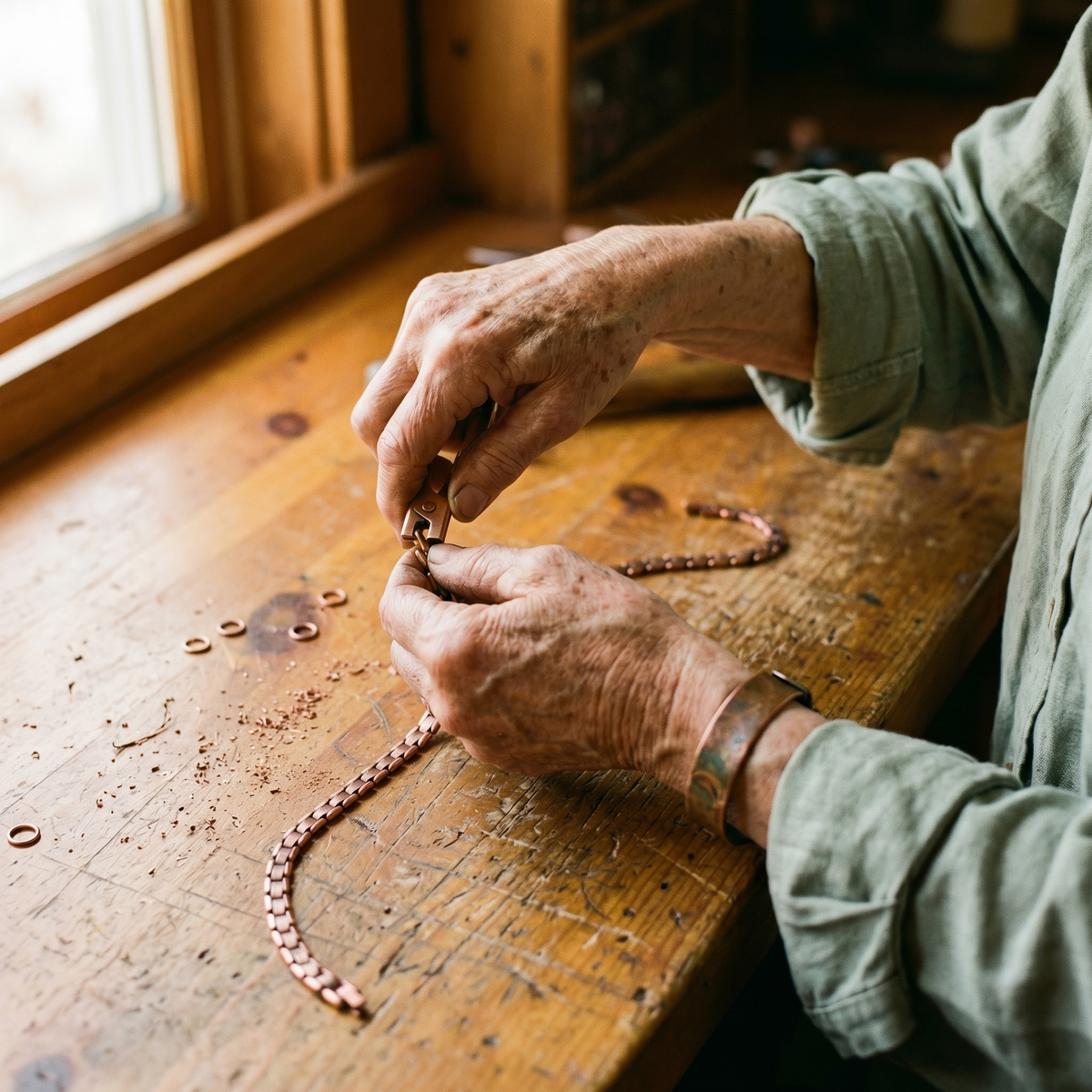 Beaumont's Haze Copper Necklace