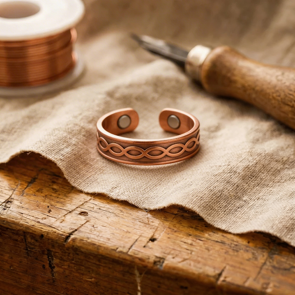 Beaumont's Char Copper Ring