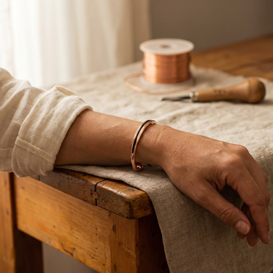 Beaumont's Vein Copper Bracelet
