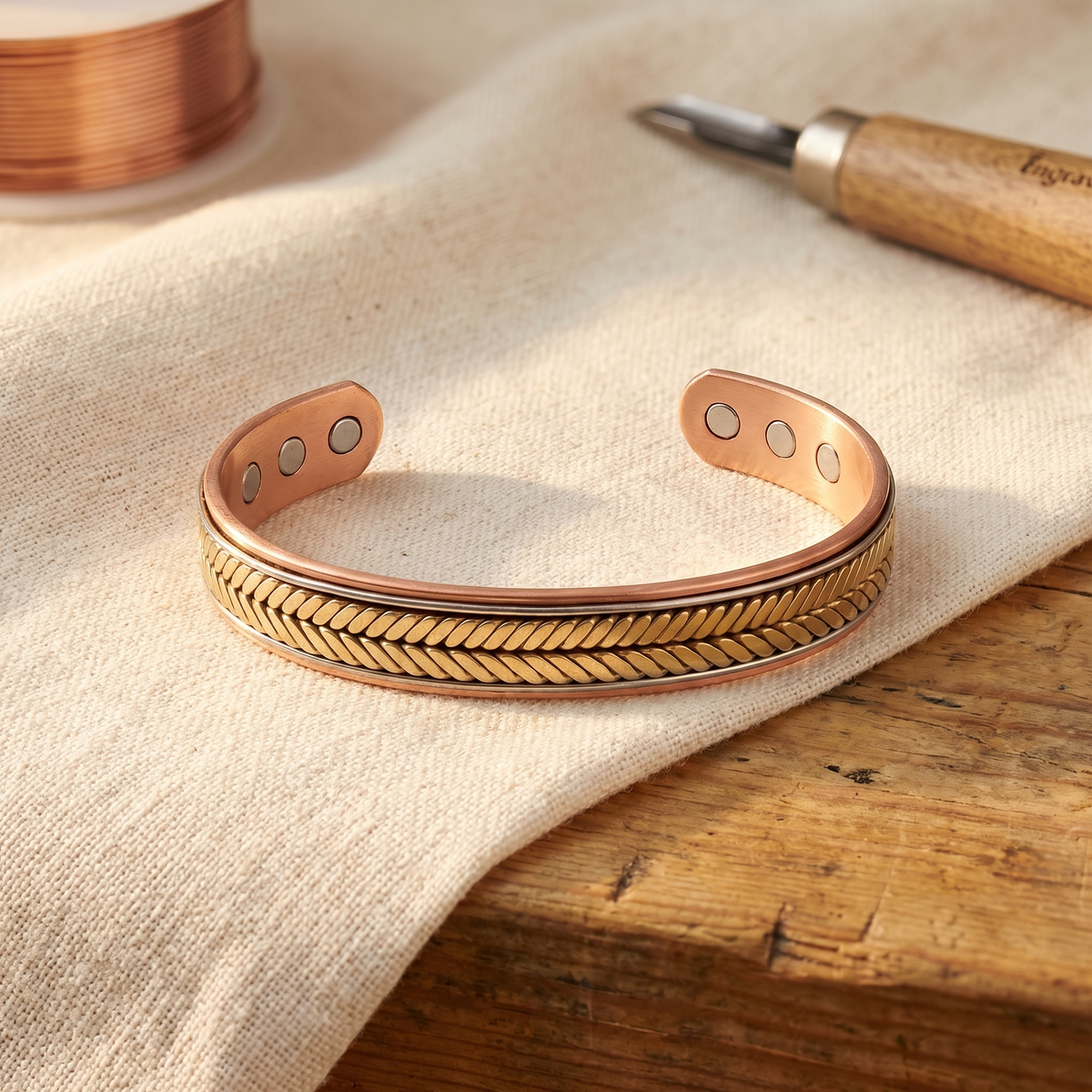 Beaumont's Harvest Copper Bracelet