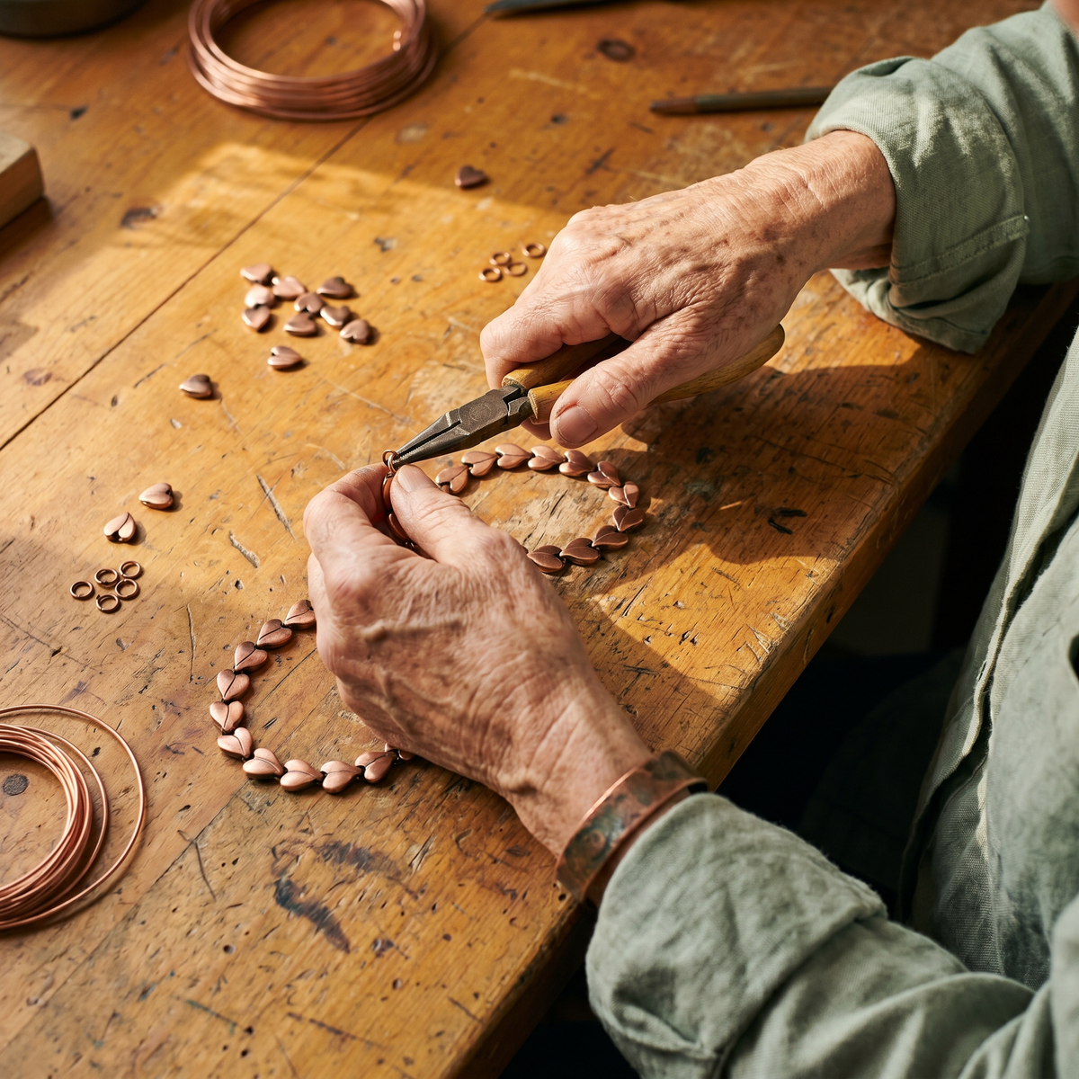 Beaumont's Briar Copper Necklace