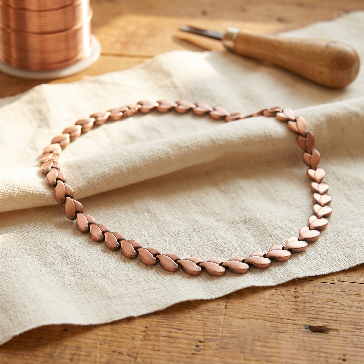 Beaumont's Briar Copper Necklace