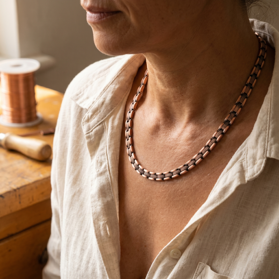 Beaumont's Haze Copper Necklace