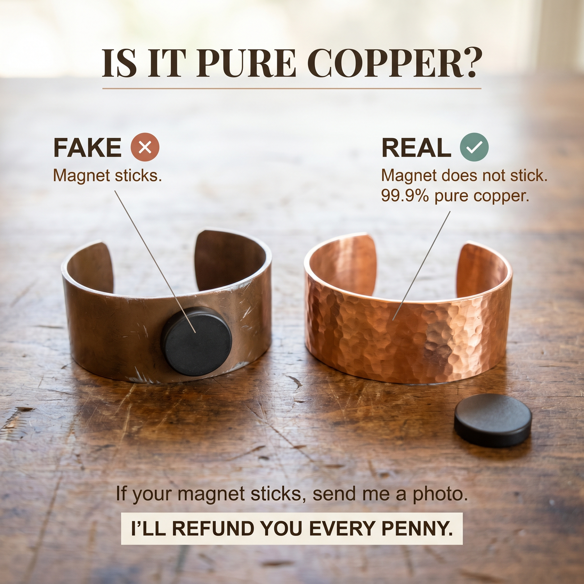 Beaumont's Loam Copper Bracelet