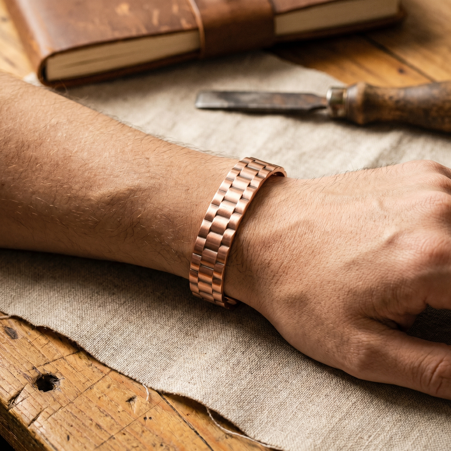 Beaumont's Ore Men's Copper Bracelet