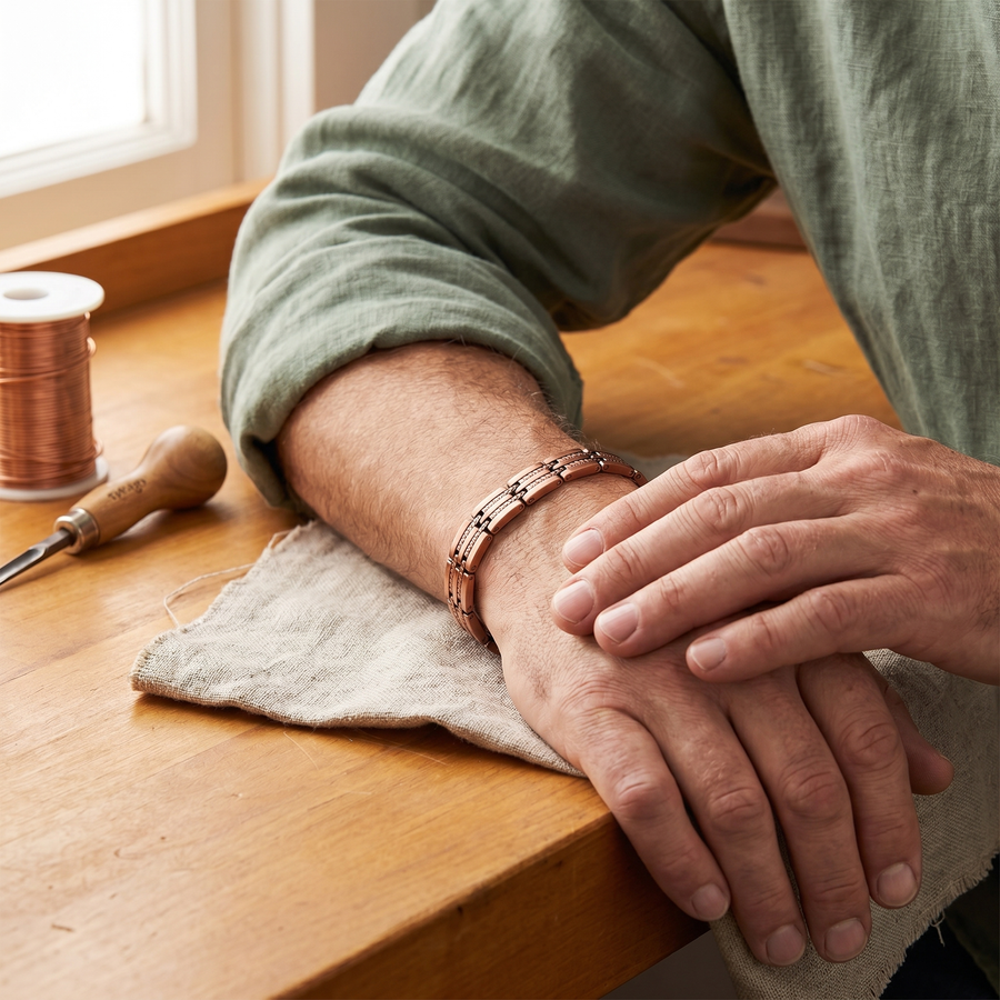 Beaumont's Pike Men's Copper Bracelet