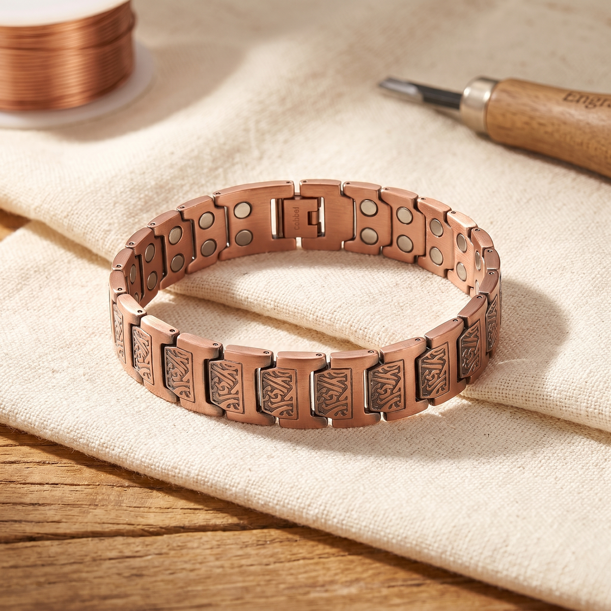 Beaumont's Glen Men's Copper Bracelet