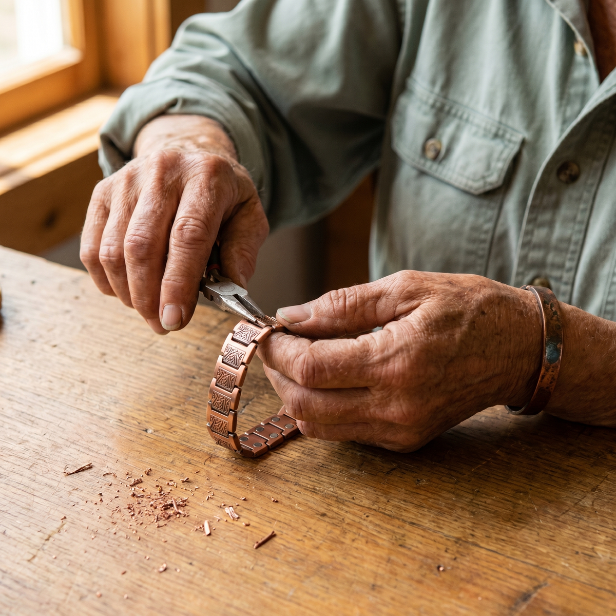 Beaumont's Glen Men's Copper Bracelet