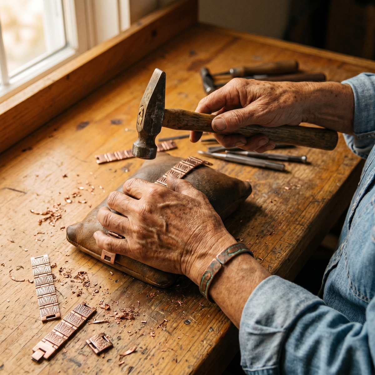Beaumont's Grit Men's Copper Bracelet