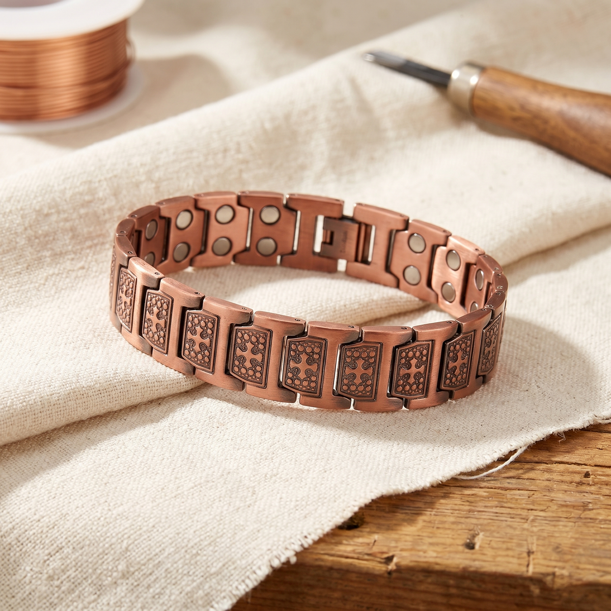 Beaumont's Gale Men's Copper Bracelet