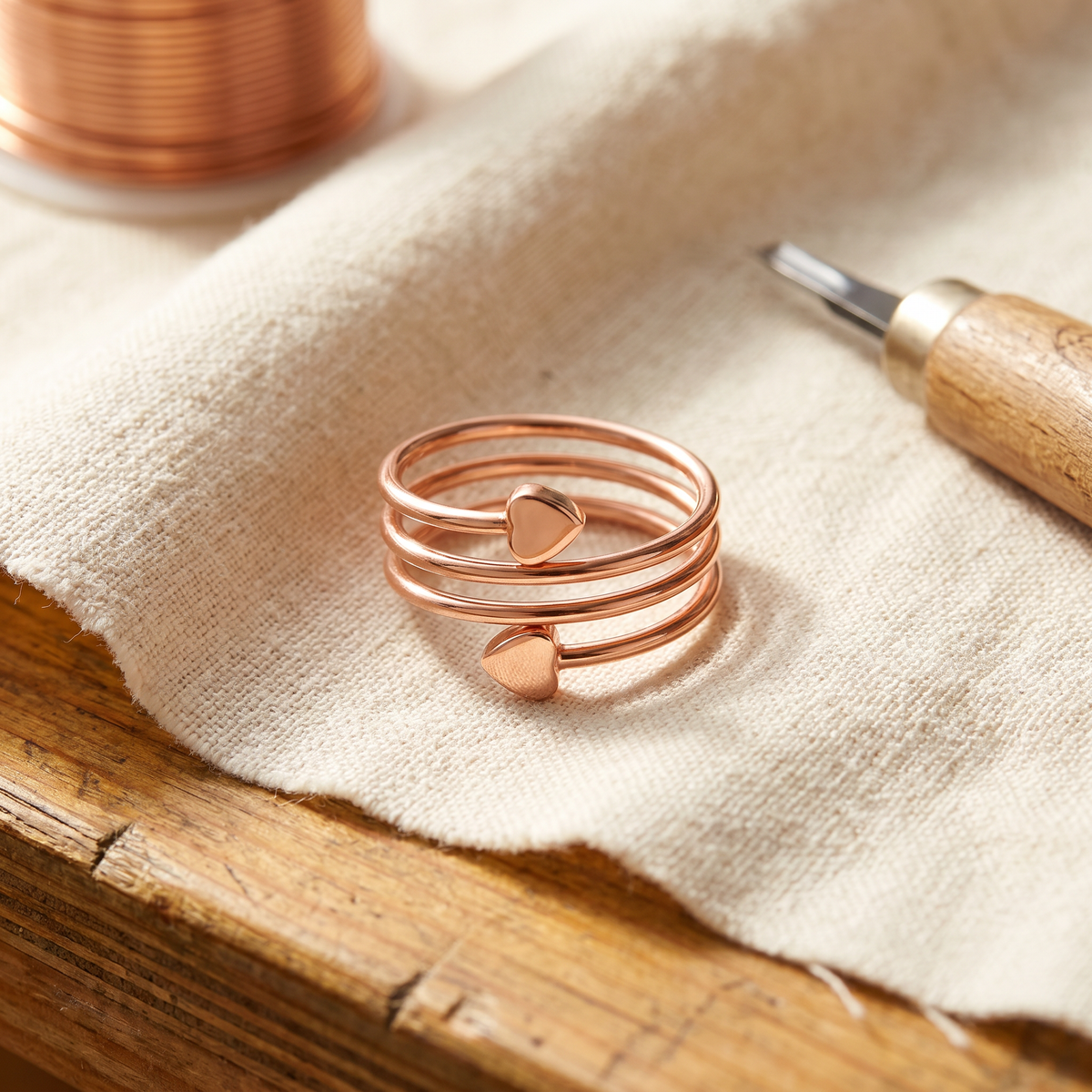 Beaumont's Haven Copper Ring