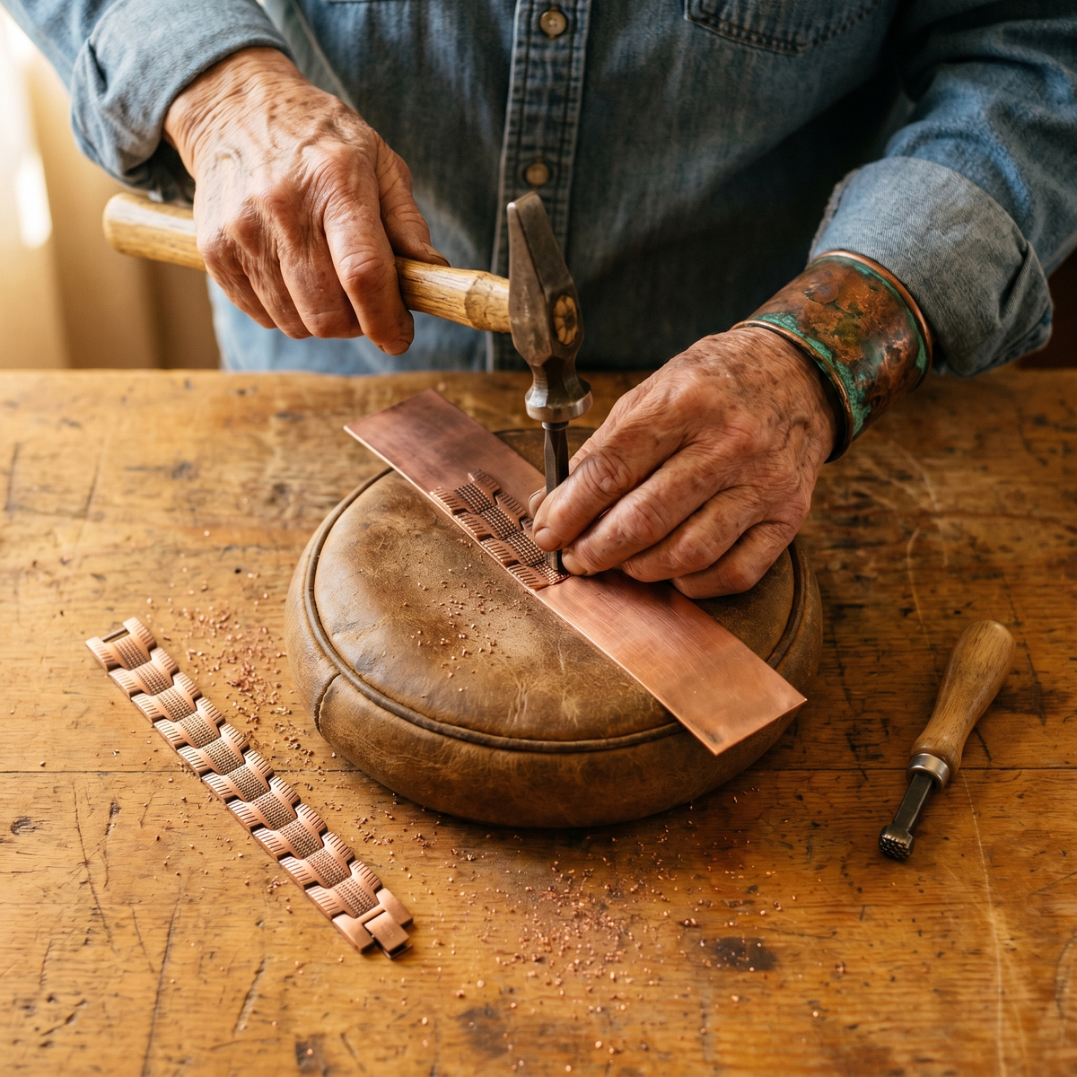 Beaumont's Crag Copper Bracelet