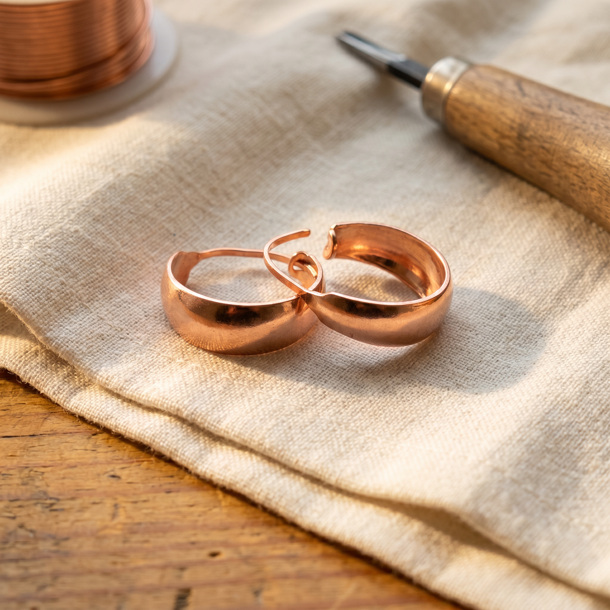 Beaumont's Dell Copper Earrings