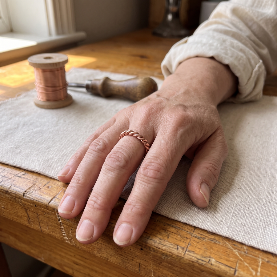 Beaumont's Copper Tensor Ring