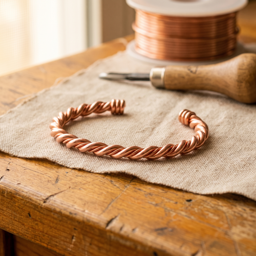 Beaumont's Tensor Copper Bracelet