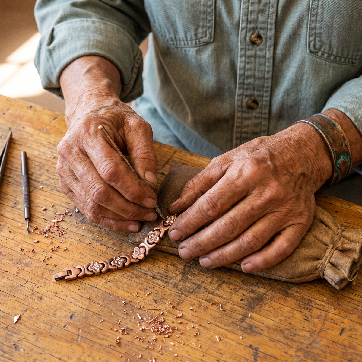 Beaumont's Keel Copper Bracelet