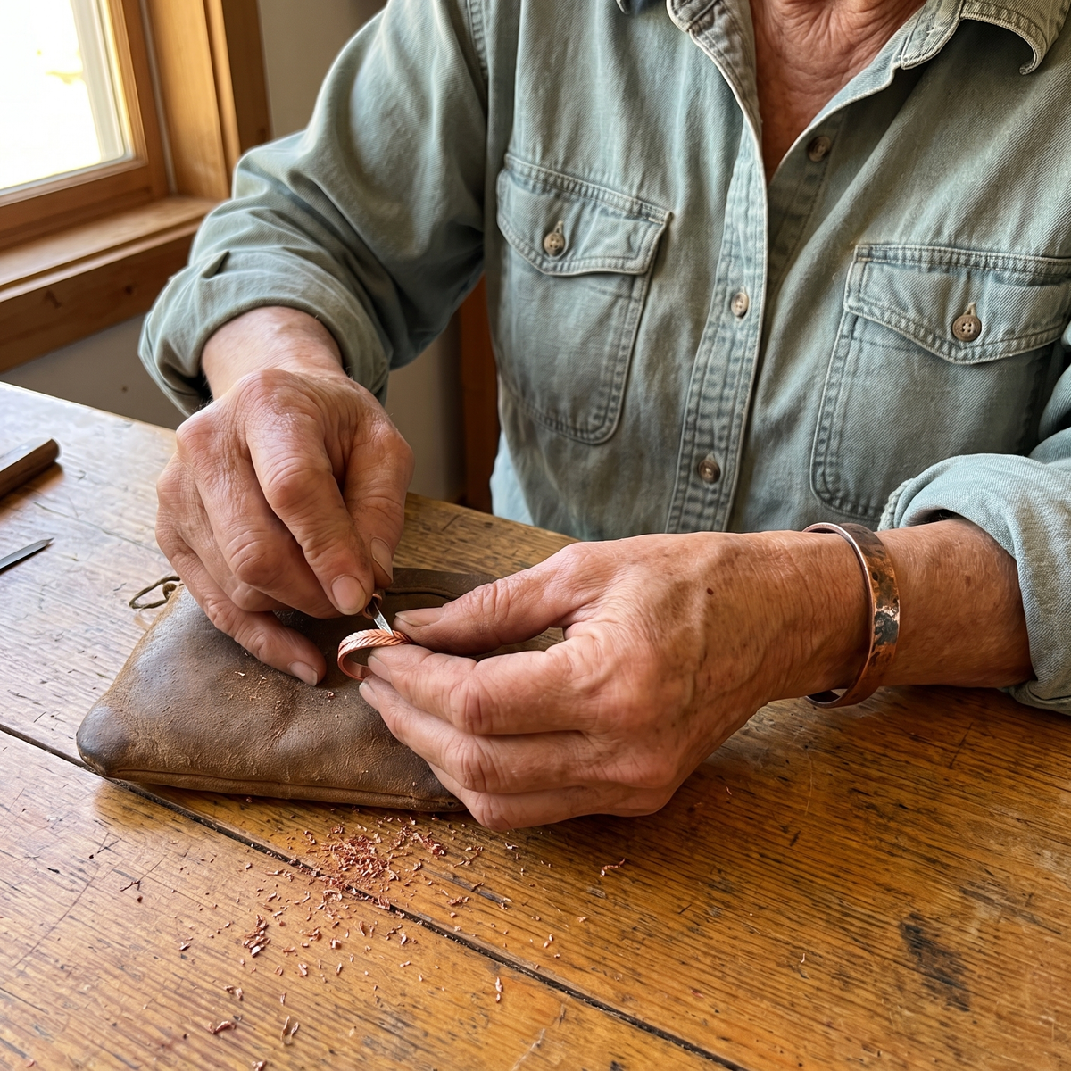 Beaumont's Root Copper Ring